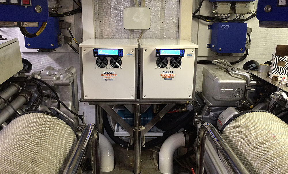 Climatisation marine pour yacht à Cannes